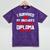 I Survived My Brother's High School Diploma Graduation Mineral Wash Tshirts Mineral Purple