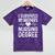 I Survived My Brother's Nursing Degree School Graduation Mineral Wash Tshirts Mineral Purple