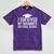 I Survived My Husband's Doctoral Degree Graduation Husband Mineral Wash Tshirts Mineral Purple