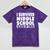 I Survived Middle School Class Of 2018 Graduation Mineral Wash Tshirts Mineral Purple