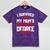 I Survived My Mom's Bachelor's Degree Graduation Mineral Wash Tshirts Mineral Purple