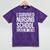 I Survived Nursing School Class Of 2018 RN Graduation Shirt Mineral Wash Tshirts Mineral Purple