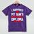 I Survived My Son's High School Diploma Graduation Mineral Wash Tshirts Mineral Purple