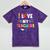 Teens Graduation I Heart My Teacher I Love My Teachers Mineral Wash Tshirts Mineral Purple
