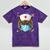 Tiger Nurse RN ER Nursing School Graduation Mineral Wash Tshirts Mineral Purple