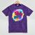 Totally 80's Tie Dye Retro Vibes 1980s Style Nostalgia Mineral Wash Tshirts Mineral Purple