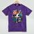 Unicorn Reading Book Reader Introvert Book Lover Humor Mineral Wash Tshirts Mineral Purple