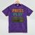 VHS Cassette Retro Analog Nostalgia Theme Mineral Wash Tshirts Mineral Purple