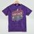Vintage 1980 Retro Badge Decade Nostalgia Graphic Emblem Premium Tri-Blend Mineral Wash Tshirts Mineral Purple