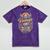 Vintage 1981 Retro Badge Nostalgia Eighties Compass Skull Premium Tri-Blend Mineral Wash Tshirts Mineral Purple