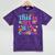Vintage 80s Costume Nostalgia 1980s Fashion Cute Girls Women Mineral Wash Tshirts Mineral Purple