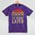 Vintage Class Of 2000 25 Years Later Reunion 25th Graduation Mineral Wash Tshirts Mineral Purple
