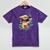 Vintage Hat High School College Graduate Graduation Mineral Wash Tshirts Mineral Purple