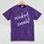 Wicked Smaht Boston Accent Graduation Mineral Wash Tshirts Mineral Purple