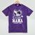 Women's Senior Nana Class Of 2026 Soccer Graduation Heart Mineral Wash Tshirts Mineral Purple