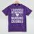 Women's I Survived My Brother's Nursing Degree School Graduation Mineral Wash Tshirts Mineral Purple