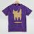 Yk2 Cat With Tomboy Tail 90s Nostalgia Downtown Indie Mineral Wash Tshirts Mineral Purple