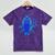 Yk2 Grunge Earthy Blue Cat With Stars Tomboy 90s Nostalgia Premium Tri-Blend Mineral Wash Tshirts Mineral Purple