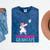 1st Grade Graduation Dabbing Unicorn Lover T-Shirt Kids Mineral Wash Tshirts Mineral Navy
