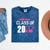 2018 Cosmetology Graduation Shirt Makeup Artist Mineral Wash Tshirts Mineral Navy
