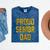 2018 Senior Dad High School Graduation Party SEN18R T Shirt Mineral Wash Tshirts Mineral Navy