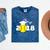 2018 Softball Senior Graduation Shirt For Girls Grad Mineral Wash Tshirts Mineral Navy