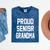 2019 Senior Grandma SEN19R Class Graduation Party T Shirt Mineral Wash Tshirts Mineral Navy