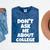2023 GRADUATION GIFT DON'T ASK ME ABOUT COLLEGE Mineral Wash Tshirts Mineral Navy