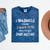 2023 Middle School Graduation Junior High Graduate Mineral Wash Tshirts Mineral Navy