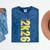 2K26 Class Of 2026 Graduation College Senior Back To School Premium Tri-Blend Mineral Wash Tshirts Mineral Navy