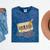80s 90s Retro Party Costume Nostalgia Cassette Tape Pencil Mineral Wash Tshirts Mineral Navy