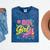 80's Girl Roller Skates Skating Eighties 1980s Nostalgia Mineral Wash Tshirts Mineral Navy
