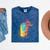 80s Nostalgia Soda Can Mineral Wash Tshirts Mineral Navy
