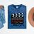 8th Grade Graduation 2026 Graduate Clapperboard Mineral Wash Tshirts Mineral Navy