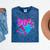 90's Vibe Retro Style Cassette Tape Nostalgia 1990s Party Mineral Wash Tshirts Mineral Navy
