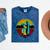 Arcade Game Machine Nostalgia Retro Gamer 80s 90s Mineral Wash Tshirts Mineral Navy