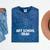 Artist Shirt Art School Grad Graduation Shirt Mineral Wash Tshirts Mineral Navy
