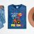 My Baby Just Crushed Preschool Graduation Mineral Wash Tshirts Mineral Navy