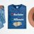 Bachelor Graduation Mineral Wash Tshirts Mineral Navy
