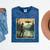 Bigfoot Sasquatch Alien Spaceship UFO Introvert Bruh Mineral Wash Tshirts Mineral Navy