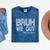 Bruh We Out 5th Graders Fifth Grade Graduation Class Of 2026 Mineral Wash Tshirts Mineral Navy
