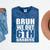 Bruh We Out 6th Graders Sixth Grade Graduation Class Of 2025 Mineral Wash Tshirts Mineral Navy