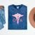 Caduceus Shirt Occupational Therapist Assistant Graduation Mineral Wash Tshirts Mineral Navy