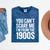You Can't Scare Me I'm From The 1900s Retro Mineral Wash Tshirts Mineral Navy