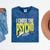 I Chose The Psycho Path Psychology Major Graduation Mineral Wash Tshirts Mineral Navy
