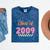 Class Of 2009 Meetup Graduation School Reunion Mineral Wash Tshirts Mineral Navy