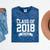 Class Of 2018 Retired Graduation TShirt Fun Retirement Shirt Mineral Wash Tshirts Mineral Navy