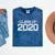 Class Of 2020 School Student Senior Graduation Year Mineral Wash Tshirts Mineral Navy
