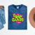 Class Of 2021 Senior Fresh 90's TV Style Grad For Graduation Mineral Wash Tshirts Mineral Navy