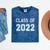 Class Of 2022 Graduation School Future Graduate Junior Mineral Wash Tshirts Mineral Navy